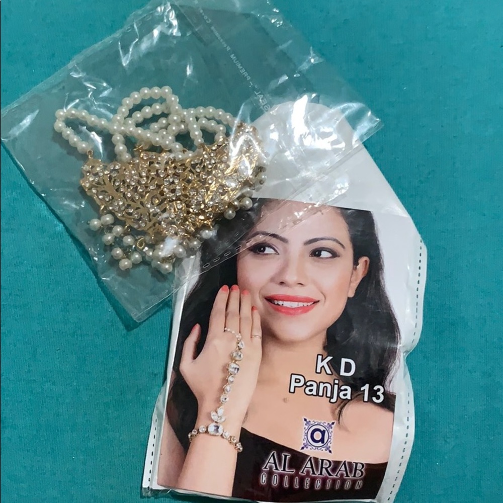 Desi jewelry, matha patti and bracelet/ring
